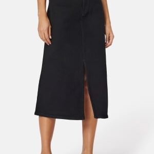 SELECTED FEMME Slfkrista-gerda High Waist maxi skirt Black Denim 38