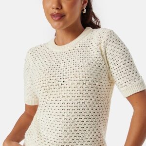 SELECTED FEMME Slfpenny SS Knit Top Birch XS