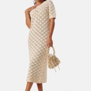 SELECTED FEMME Slfvinna Long Knit Dress Birch M