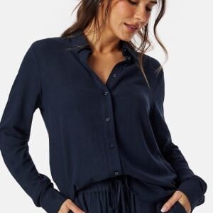 SELECTED FEMME Slfviva LS Shirt Dark Sapphire 38