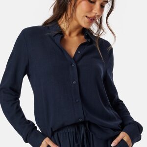 SELECTED FEMME Slfviva LS Shirt Dark Sapphire 34