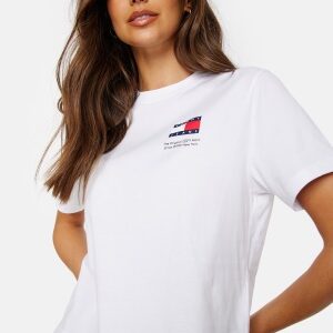 TOMMY JEANS BXY Graphic Flag Tee YBR White XXS