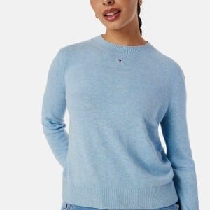 TOMMY JEANS Tjw Essential Crew Neck Sweate Westside Blue Melange M