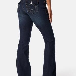 True Religion Becca Mid Rise Bootcut Flap Muddy Waters 26