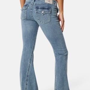 True Religion Joey Low Rise Flare Peak Spot 30