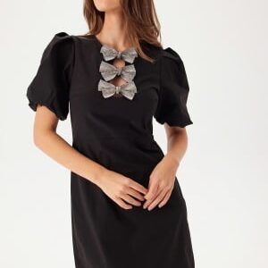 VERO MODA Vmellison 2/4 SHORT DRESS  SHO Black XS