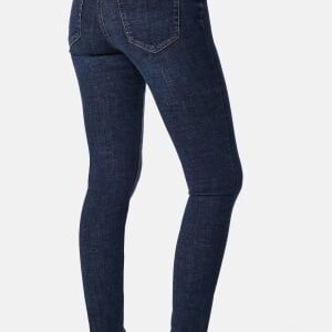 VERO MODA Vmflash Mr Skinny Jeans Li3303 Dark Blue Denim S/30