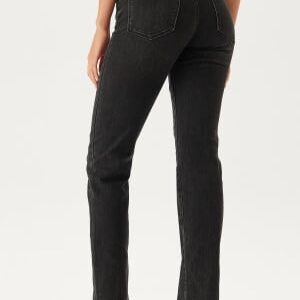 VERO MODA Vmflash Mr Straight Jeans Li11 Black Denim S/30