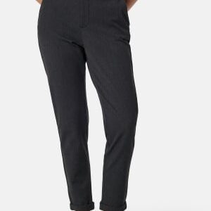 VERO MODA Vmmaya MR Loose pant Dark Grey Melange S/30