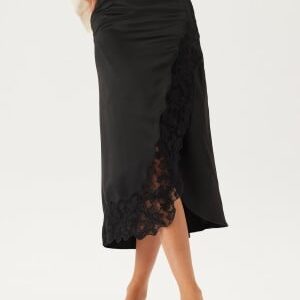 VERO MODA Vmmerle Lace Hw 7/8 SKIRT WVN  Black S