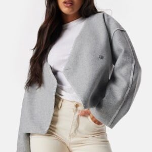 VERO MODA Vmnorma LS Jacket VMA Light Grey Melange XS