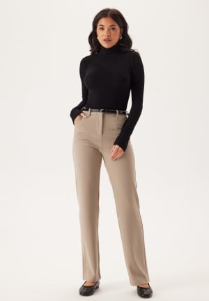 VERO MODA Vmzamira MR Straight Pant Moon Rock S/30