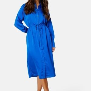 VILA Ellette L/S Shirt Dress Lapis Blue 36