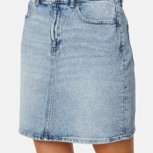 VILA Vikaja Denim Skirt Light Blue Denim 40