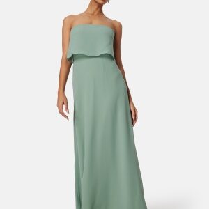 VILA Milina Strap Maxi Dress Green Milieu 38