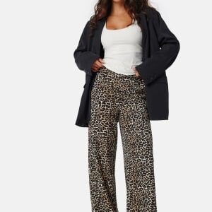 Object Collectors Item Objalba Lisa Wide Pant Print Humus AOP:LEO 40