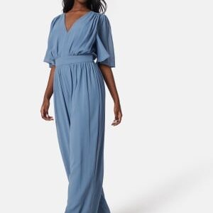 VILA Vikarin V-Neck S/S jumpsuit Cornflower blue 40