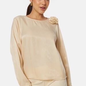 VILA Vikenca L/S Rose Top Birch 36