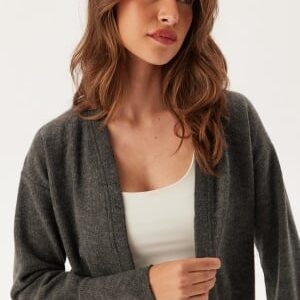 VILA Viluna L/S CARDIGAN CARDIGAN C Dark Grey Melange M