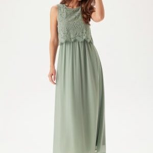 VILA Vimilina Lace Dress  Green Milieu 38