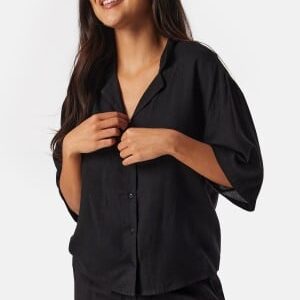 VILA Vipricil S/S shirt Black 42