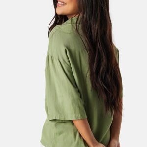 VILA Vipricil S/S shirt Green 44