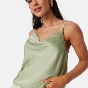 VILA Viravenna S/L singlet strap top Swamp 40