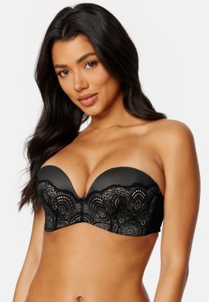 Wonderbra Glamour Perfect Strapless Bra Black 80B