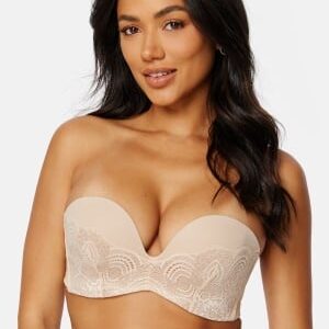 Wonderbra Glamour Perfect Strapless Bra Creamy Pearl 85D