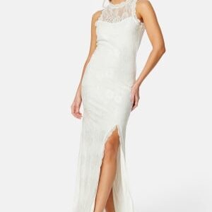 YAS Jakobe SL Maxi Dress Star White S