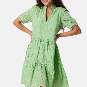 YAS Yasholi SS Dress Quiet green XS