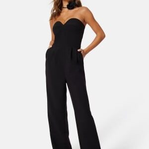 VERO MODA Haven Bandeau Jumpsuit Black 42