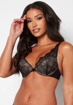 Wonderbra Glamour Triangle Bra Black 75A